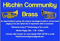 Hitchin Community Brass - First Reahearsal February 2017