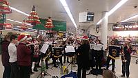 Youth Band at Sainsburys December 2016